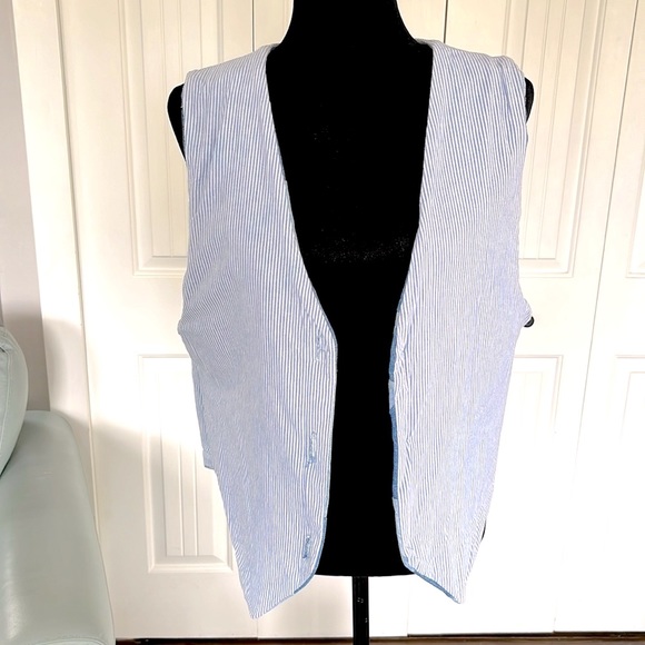 Vintage Denim Patchwork, Lined, Boho Vest Made With Jeans from the 70’s and 80’s - Picture 11 of 13